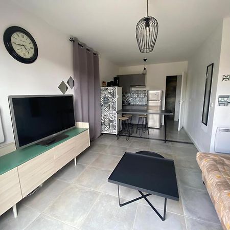 Studio Avec Exterieur Ombrage Saint-Marcel-lès-Valence Kültér fotó